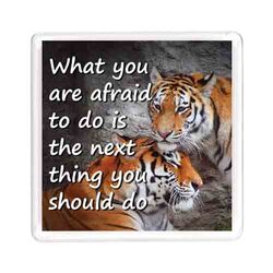 Ajooba Dubai Motivation Magnet 7668, Transparent