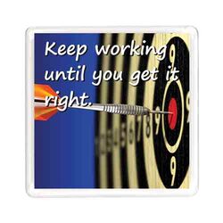 Ajooba Dubai Motivation Magnet 7621, Transparent