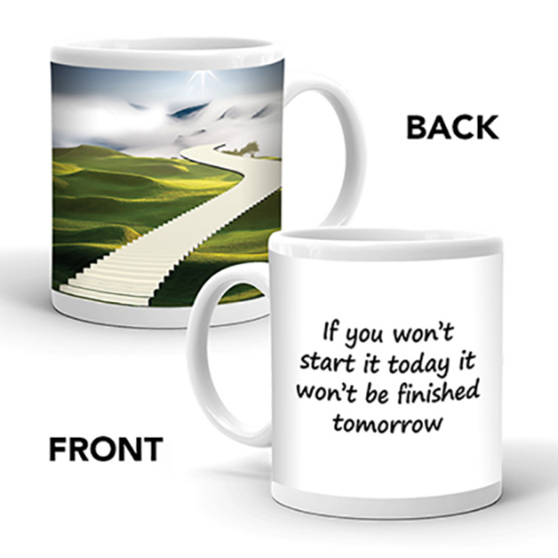 Ajooba Dubai Motivation Mug 7688, White