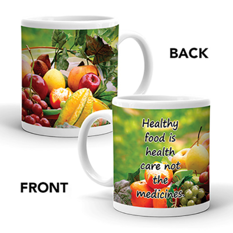 Ajooba Dubai Health Mug 6213, White