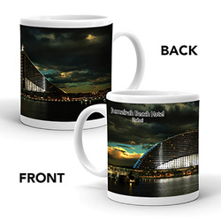 Ajooba Dubai Souvenir Mug Jumeirah Beach Hotel 0006, White