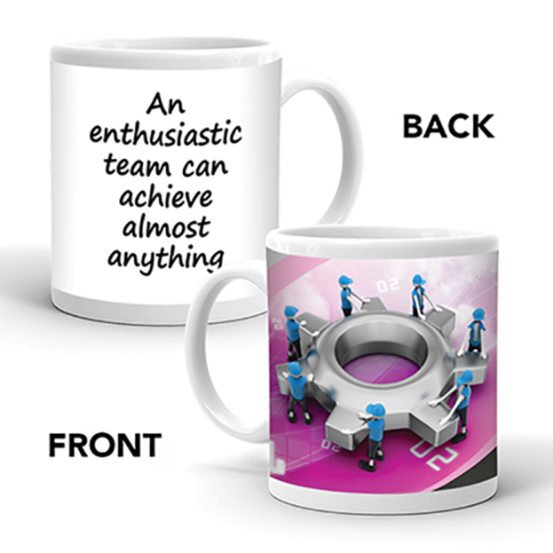 Ajooba Dubai Teamwork Mug 1012, White