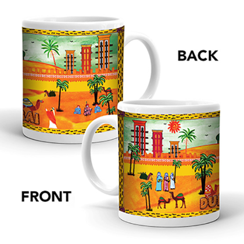 

Ahmed Al Maghribi Perfumes Ajooba Dubai Art Mug B107, White