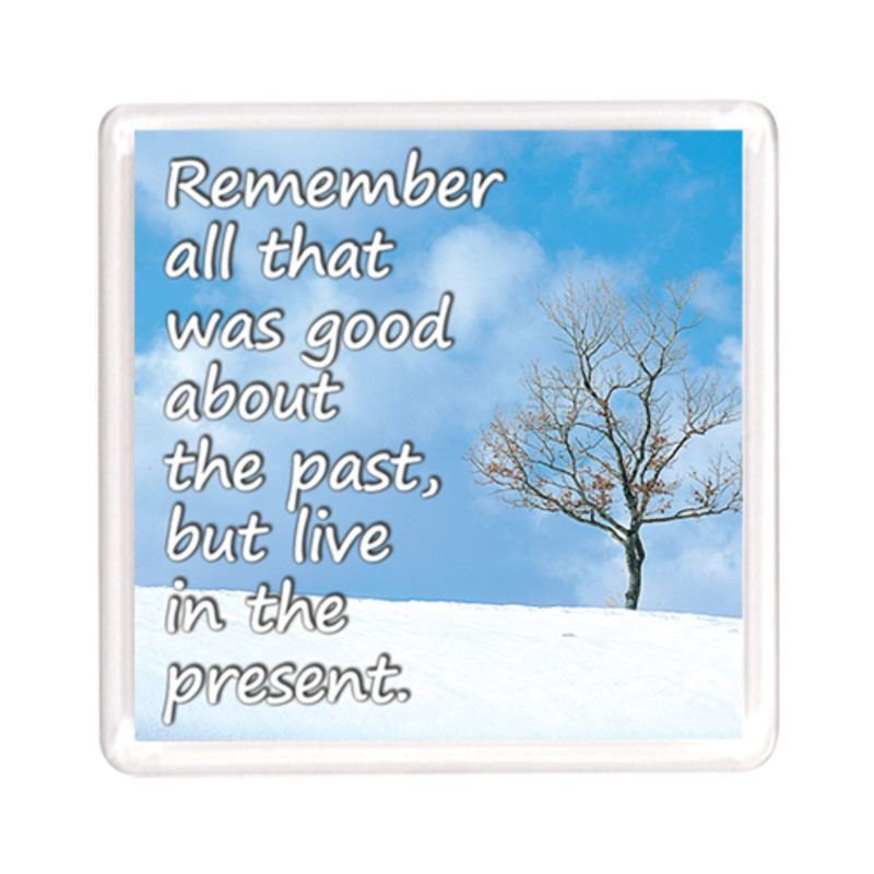 Ajooba Dubai Motivation Magnet 2151, Transparent