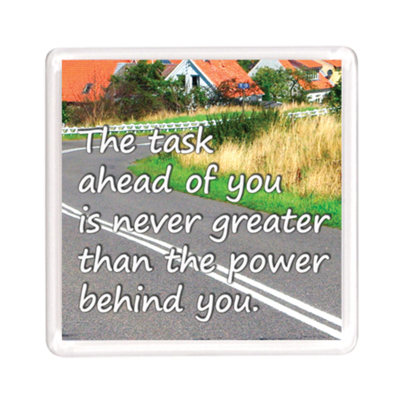 Ajooba Dubai Motivation Magnet 2342, Transparent