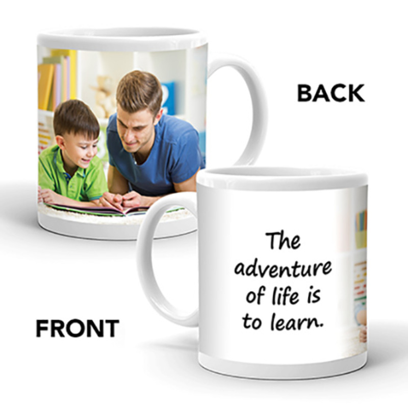 Ajooba Dubai Education Learning Mug 8522, White