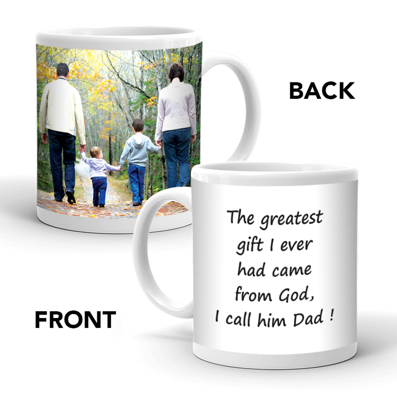 Ajooba Dubai Dad Love Mug 2353, White