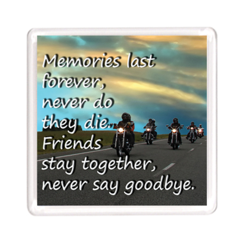 Ajooba Dubai Friendship Magnet 2118, Transparent