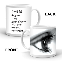 Ajooba Dubai Motivation Mug 2112, White