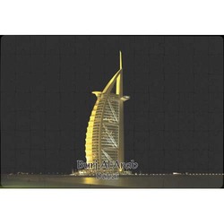 Ajooba Dubai Souvenir Puzzle Burj Al Arab 0017, White