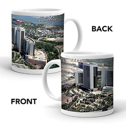 Ajooba Dubai Souvenir Mug Grand Hyatt MG 012, White