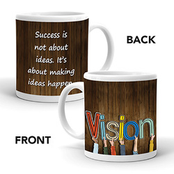 Ajooba Dubai Motivation Mug 7673, White