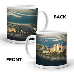 Ajooba Dubai Souvenir Mug Atlantis 0016, White