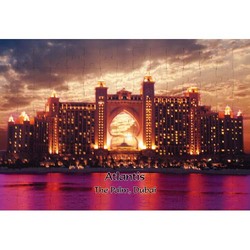 Ajooba Dubai Souvenir Puzzle Atlantis 0012, White