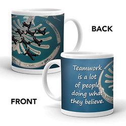 Ajooba Dubai Teamwork Mug 1022, White