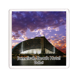 Ajooba Dubai Souvenir Magnet Jumeirah Beach Hotel 0002, Transparent