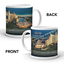 Ajooba Dubai Souvenir Mug Atlantis 0014, White