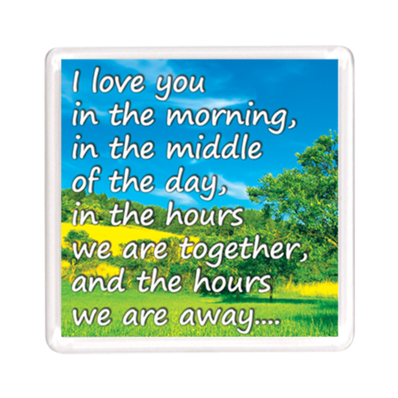 Ajooba Dubai Love Magnet 2345, Transparent