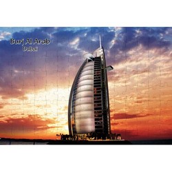 Ajooba Dubai Souvenir Puzzle Burj Al Arab 0035, White