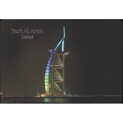 Ajooba Dubai Souvenir Puzzle Burj Al Arab 0012, White