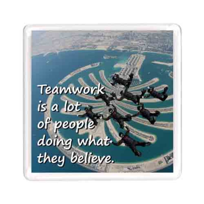 Ajooba Dubai Teamwork Magnet 1022, Transparent