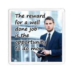 Ajooba Dubai Motivation Magnet 7662, Transparent