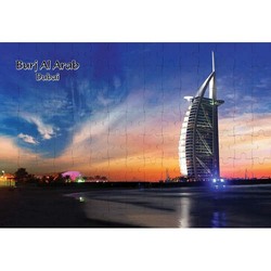 Ajooba Dubai Souvenir Puzzle Burj Al Arab 0036, White