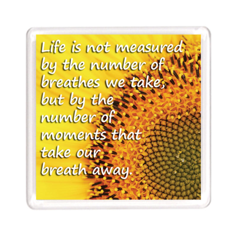 Ajooba Dubai Motivation Sentimental Magnet 2205, Transparent