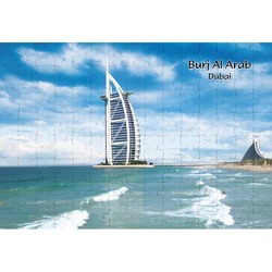 Ajooba Dubai Souvenir Puzzle Burj Al Arab 0045, White