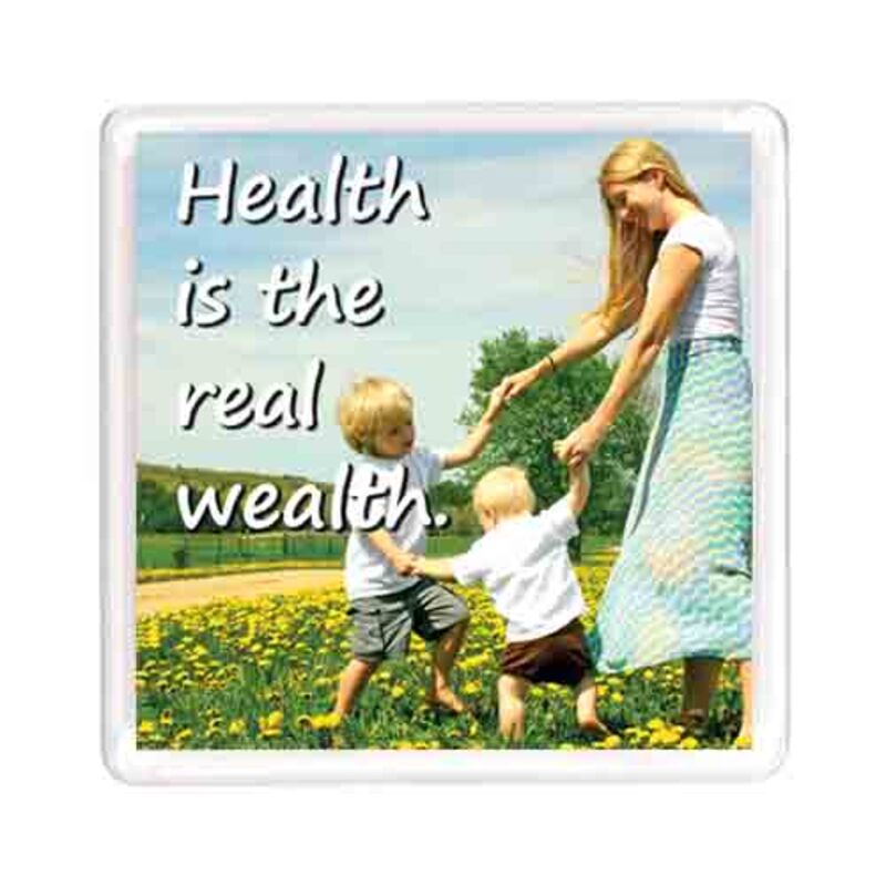 Ajooba Dubai Health Magnet 6205, Transparent