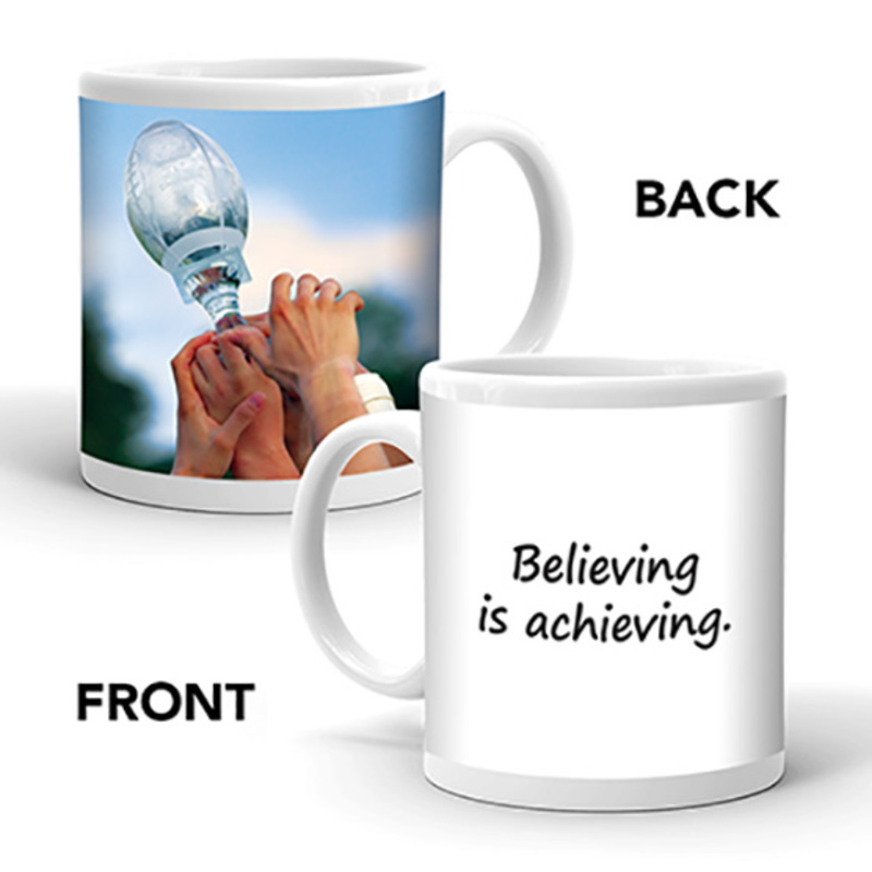 

Ahmed Al Maghribi Perfumes Ajooba Dubai Motivation Mug 7628, White