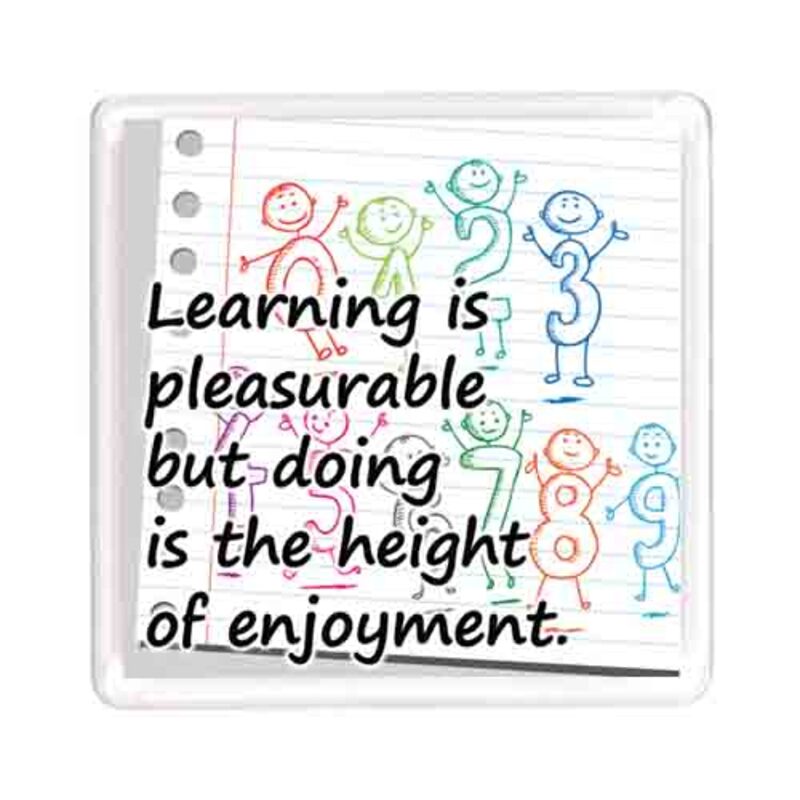 Ajooba Dubai Education Learning Magnet 8524, Transparent