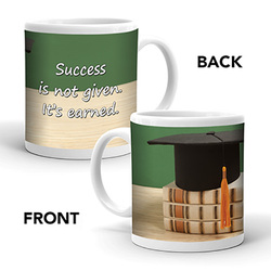 Ajooba Dubai Motivation Mug 7646, White