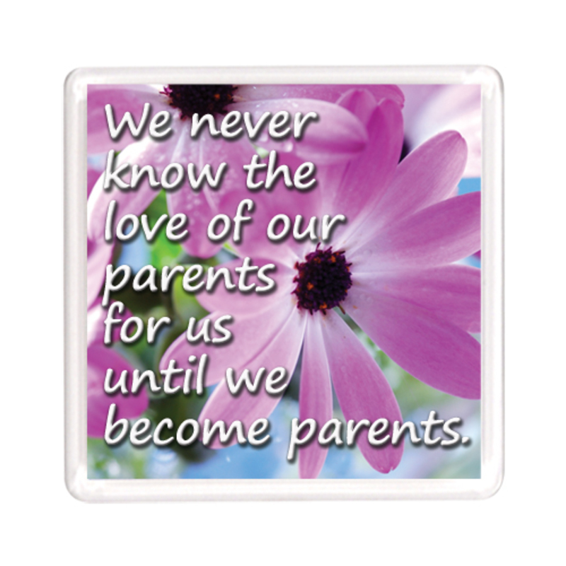 Ajooba Dubai Parents Love Magnet 2224, Transparent