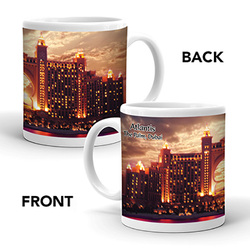 Ajooba Dubai Souvenir Mug Atlantis 0012, White