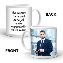 Ajooba Dubai Motivation Mug 7662, White