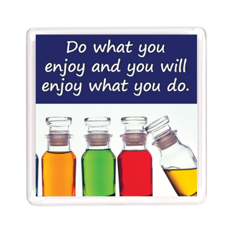 Ajooba Dubai Motivation Magnet 2341, Transparent