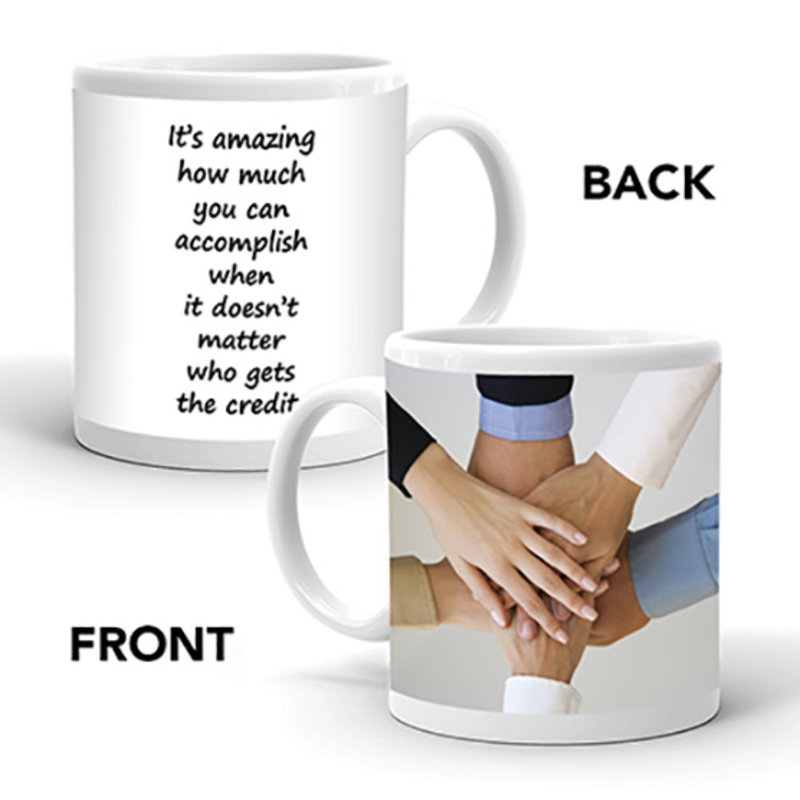 Ajooba Dubai Teamwork Mug 1009, White