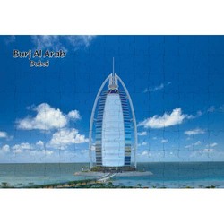 Ajooba Dubai Souvenir Puzzle Burj Al Arab 0037, White