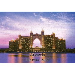 Ajooba Dubai Souvenir Puzzle Atlantis 0004, White