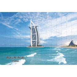 Ajooba Dubai Souvenir Puzzle Burj Al Arab 0060, White