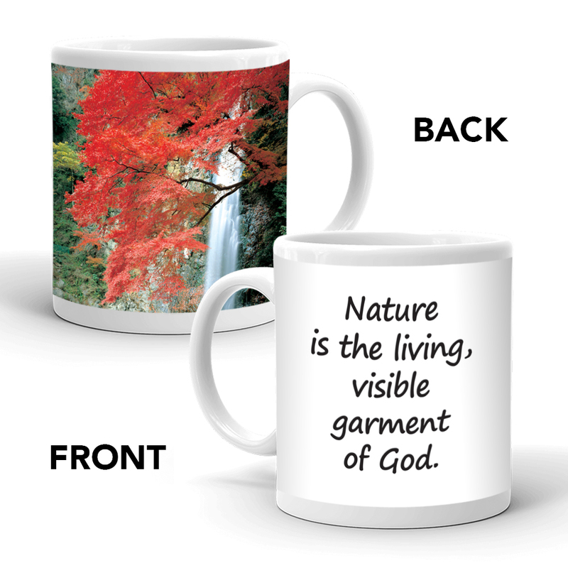 Ajooba Dubai Nature Mug 2351, White