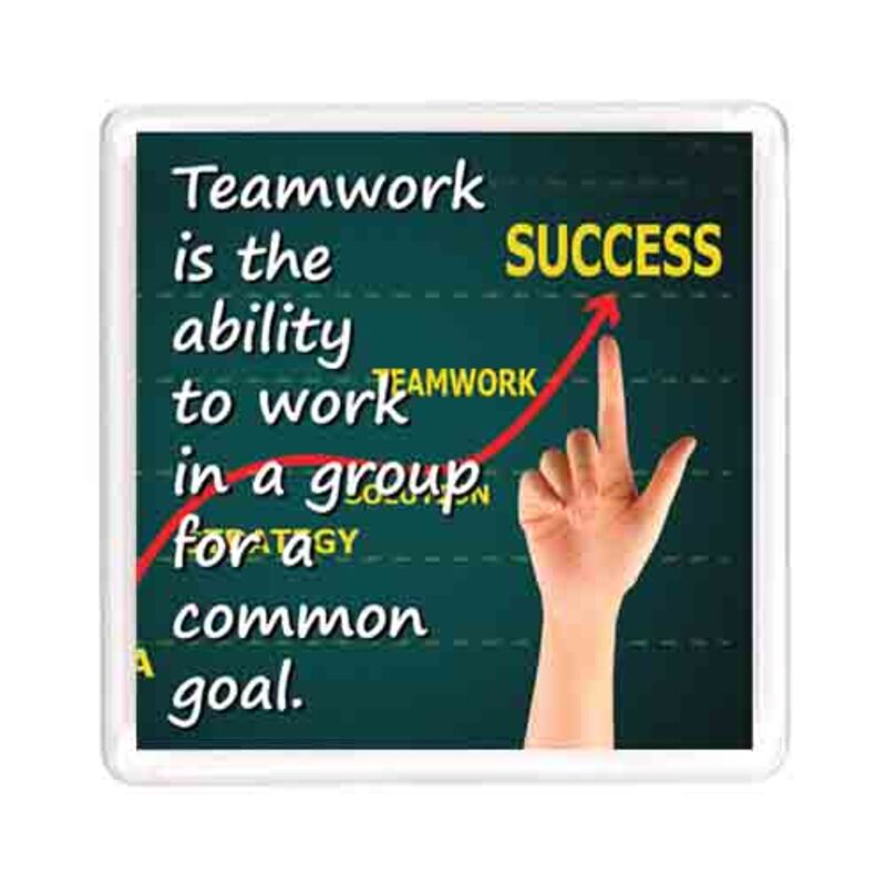 Ajooba Dubai Teamwork Goal Magnet 1007, Transparent