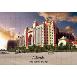 Ajooba Dubai Souvenir Puzzle Atlantis 0013, White