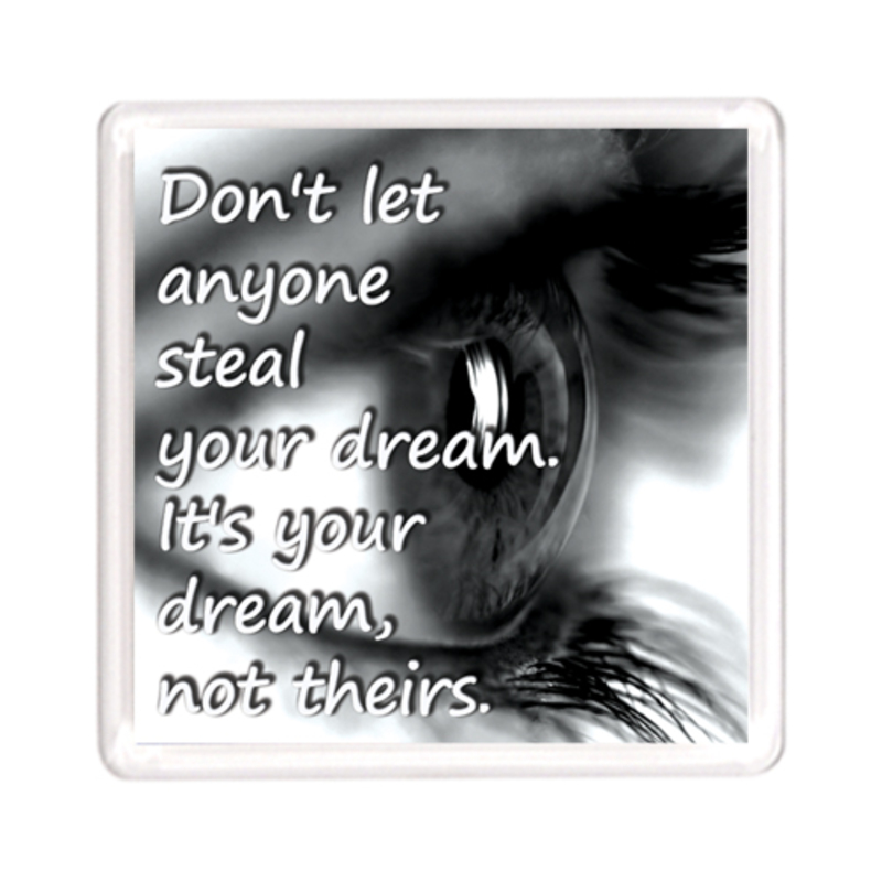 Ajooba Dubai Motivation Magnet 2112, Transparent