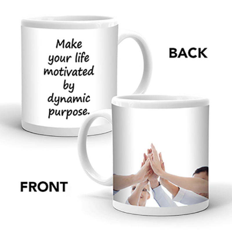 Ajooba Dubai Motivation Mug 7672, White