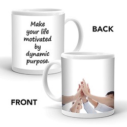 Ajooba Dubai Motivation Mug 7672, White