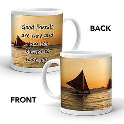 Ajooba Dubai Friendship Mug 9142, White