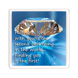 Ajooba Dubai Love Magnet 2304, Transparent