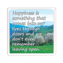 Ajooba Dubai Motivation Magnet 2249, Transparent